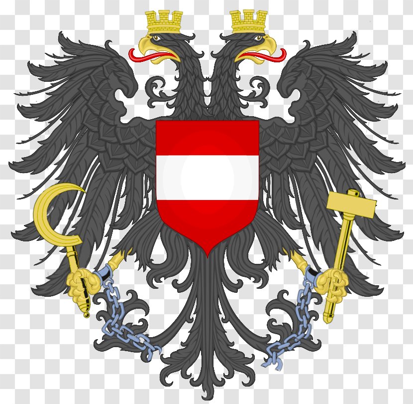 Austrian Empire Austria-Hungary Holy Roman Habsburg Monarchy Double-headed Eagle - Charles I Of Austria Transparent PNG