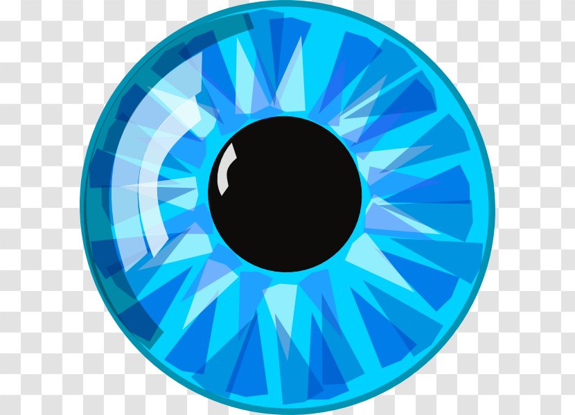 Eye Blue Iris Clip Art - Vector Transparent PNG