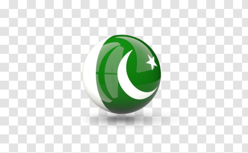 Flag Of Pakistan Urdu Jhelum Android - Sphere Transparent PNG
