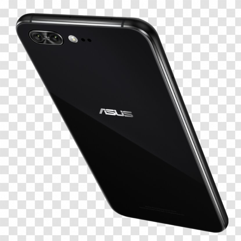 ASUS ZenFone 4 Pro ZS551KL-2A009WW Black 128GB Dual-SIM Android Smartphone 3 - Mobile Phones Transparent PNG
