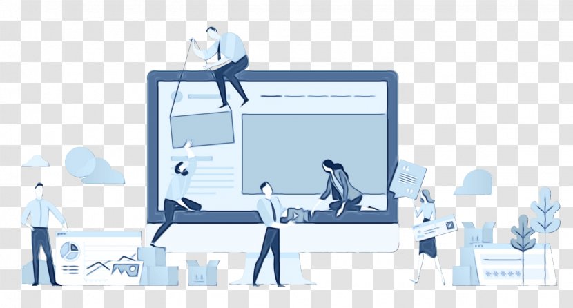 Digital Marketing Background - Agency - Desk Furniture Transparent PNG