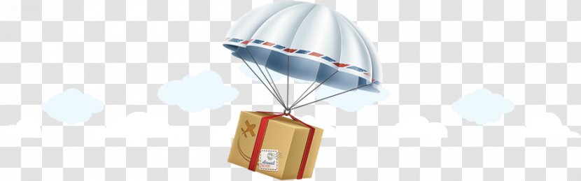Online Shopping Service Clothing Parachute - Slipony - Parcel Transparent PNG
