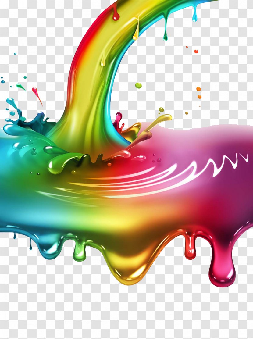 Paint Color Stock Illustration Photography - Magenta - Colorful Transparent PNG