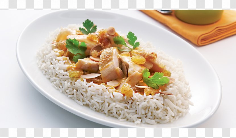 Cooked Rice And Curry Biryani Thai Cuisine Basmati - Recipe - Korma Transparent PNG