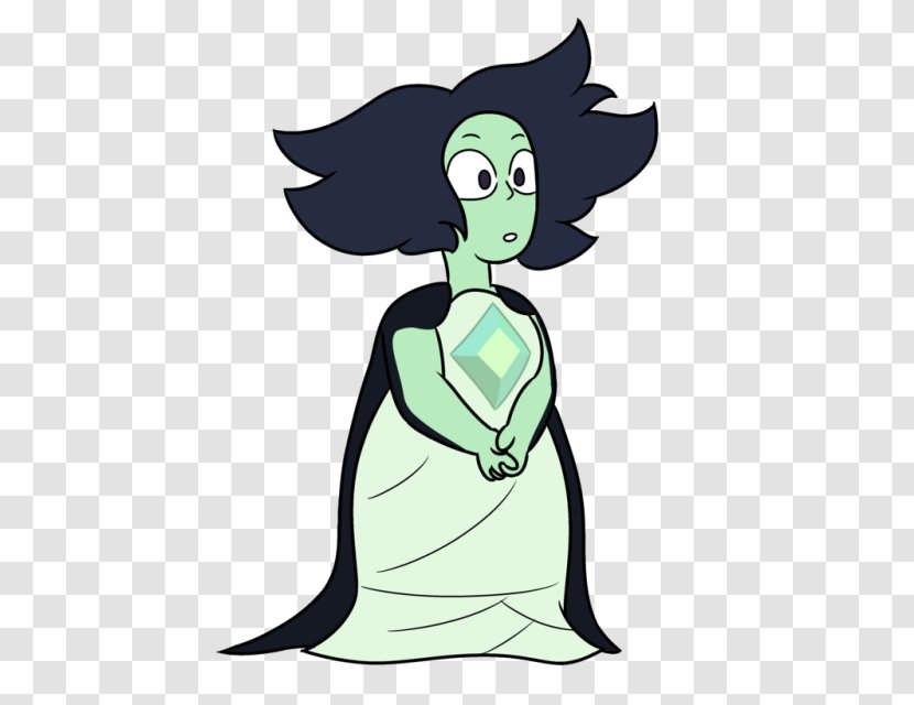 Steven Universe Gemstone Peridot Earth Amethyst - Cartoon - Silhouette Transparent PNG