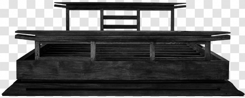 Bedside Tables Platform Bed Frame Bedroom - Room Transparent PNG