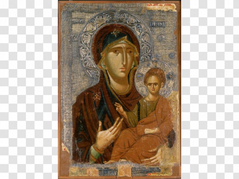 Gate Of Dawn Panagia Portaitissa Madonna Hodegetria Icon - Theotokos - Painting Transparent PNG