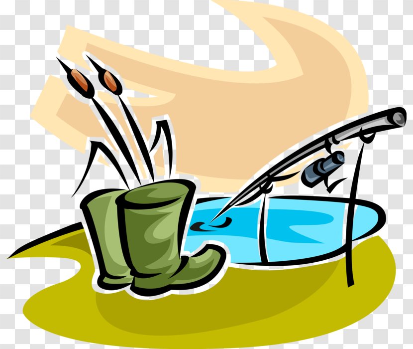 Clip Art Illustration Vector Graphics Fishing Rods Image - Fisherman Transparent PNG
