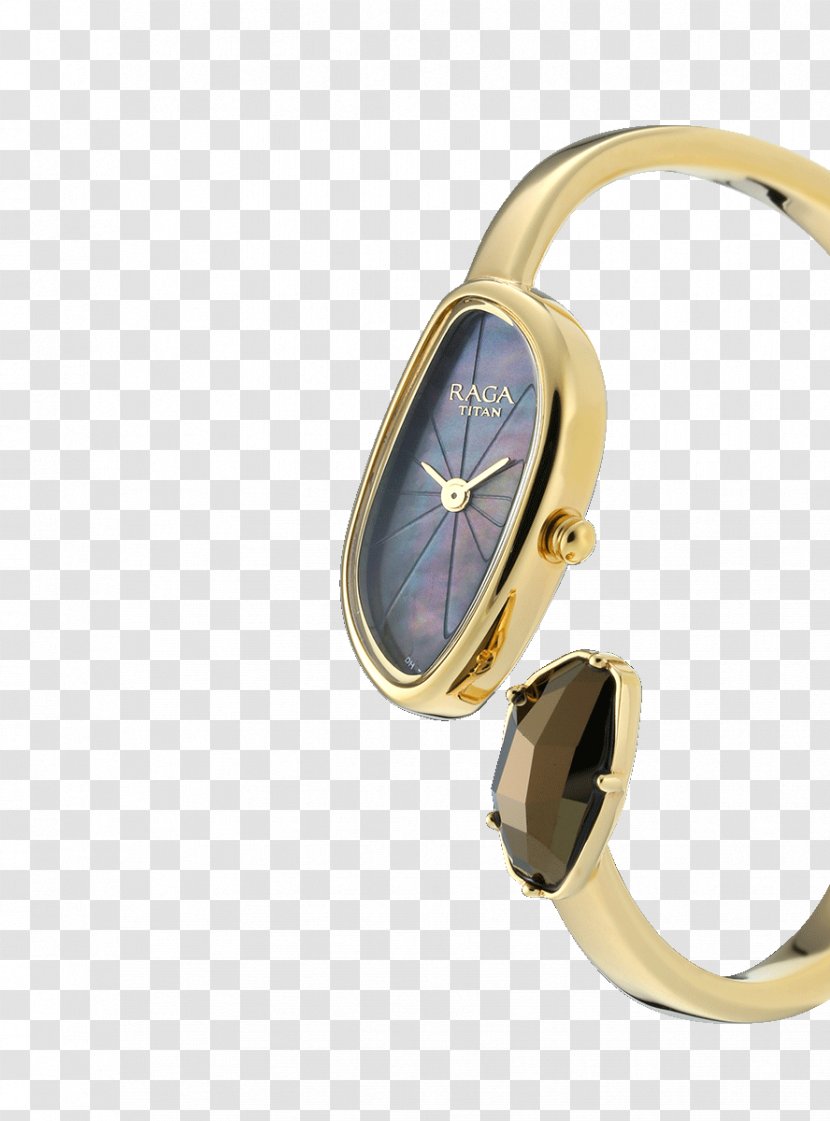 Titan Company Watch Woman Clock Jewellery - Irregular Material Transparent PNG