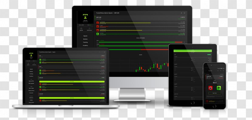 Binary Option Foreign Exchange Market Trade - Electronics Accessory - Technical Analysis Transparent PNG