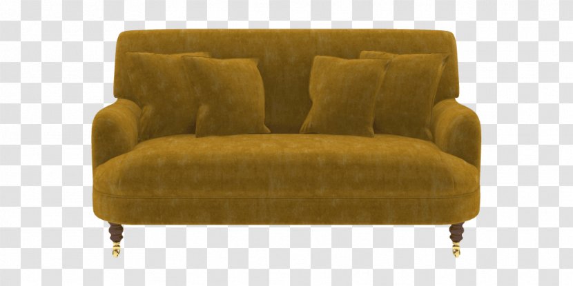 Loveseat Sofa Bed Couch Chair - Yellow Transparent PNG