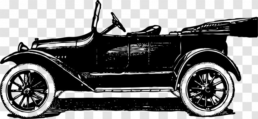 Vintage Car Vehicle - Automotive Wheel System Transparent PNG