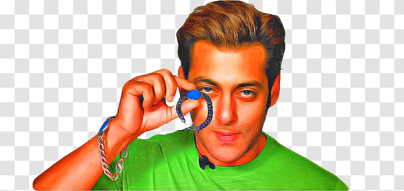 Salman Khan - Finger - Hearing Smile Transparent PNG