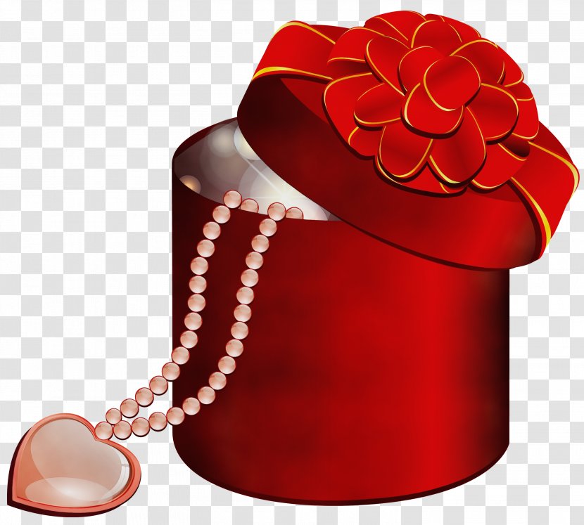 Red Clip Art Headgear Fashion Accessory Costume Hat - Petal Cap Transparent PNG