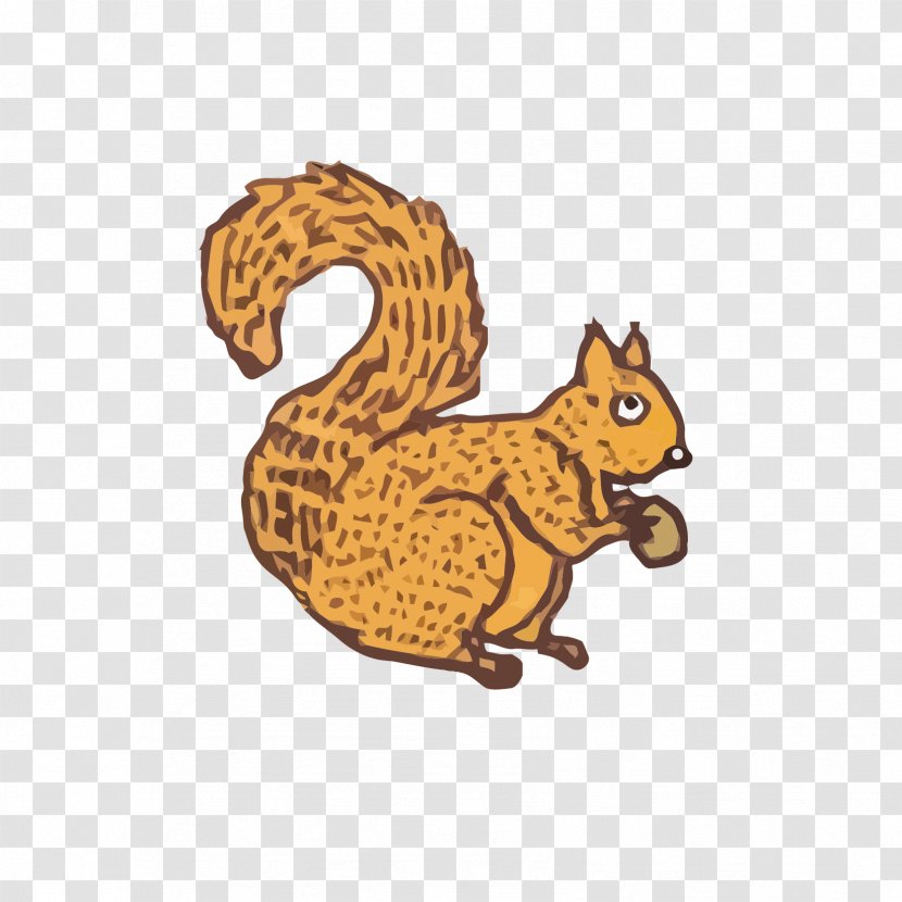Cat Poland Drawing Squirrel - Big Cats Transparent PNG