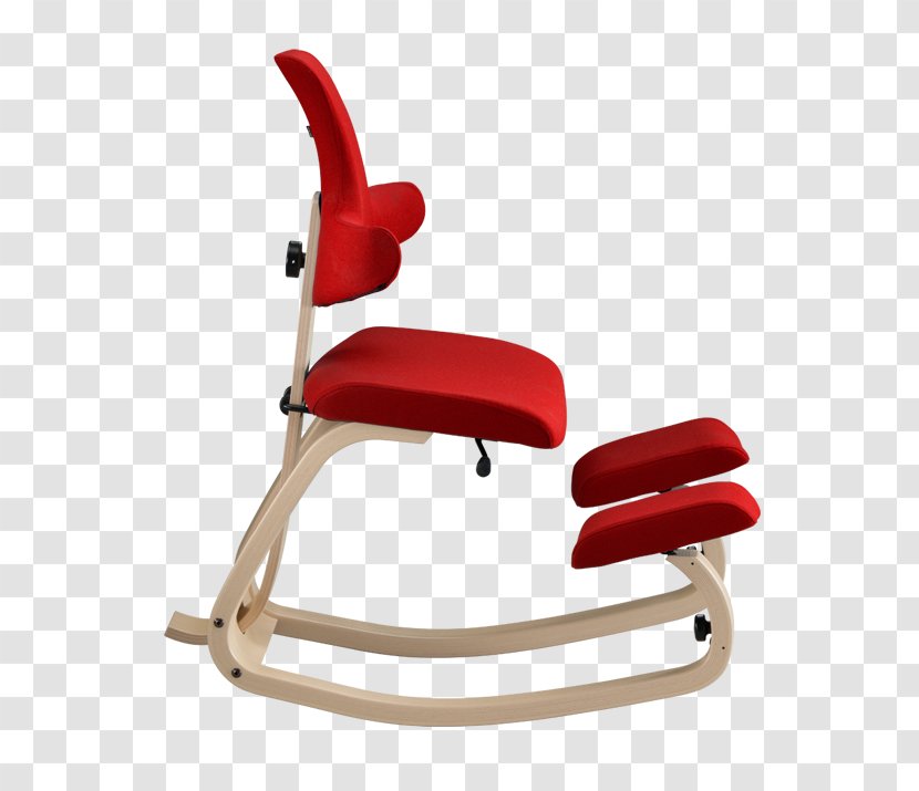 Varier Variable Balans Kneeling Chair Furniture AS Office & Desk Chairs Transparent PNG