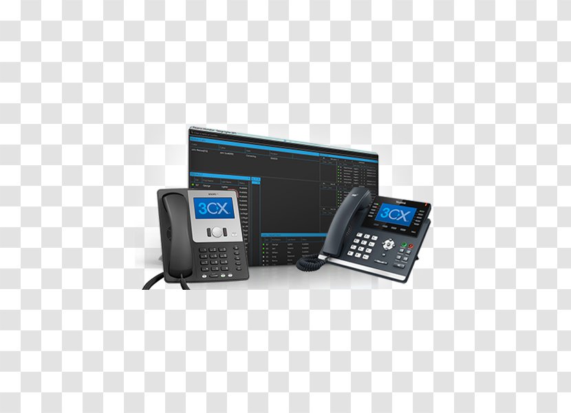 Business Telephone System 3CX Phone VoIP Voice Over IP - Cloud Computing - 3cx Transparent PNG