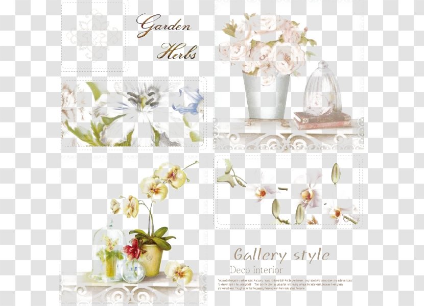 MINI Cooper Floral Design Vase - Mini Transparent PNG