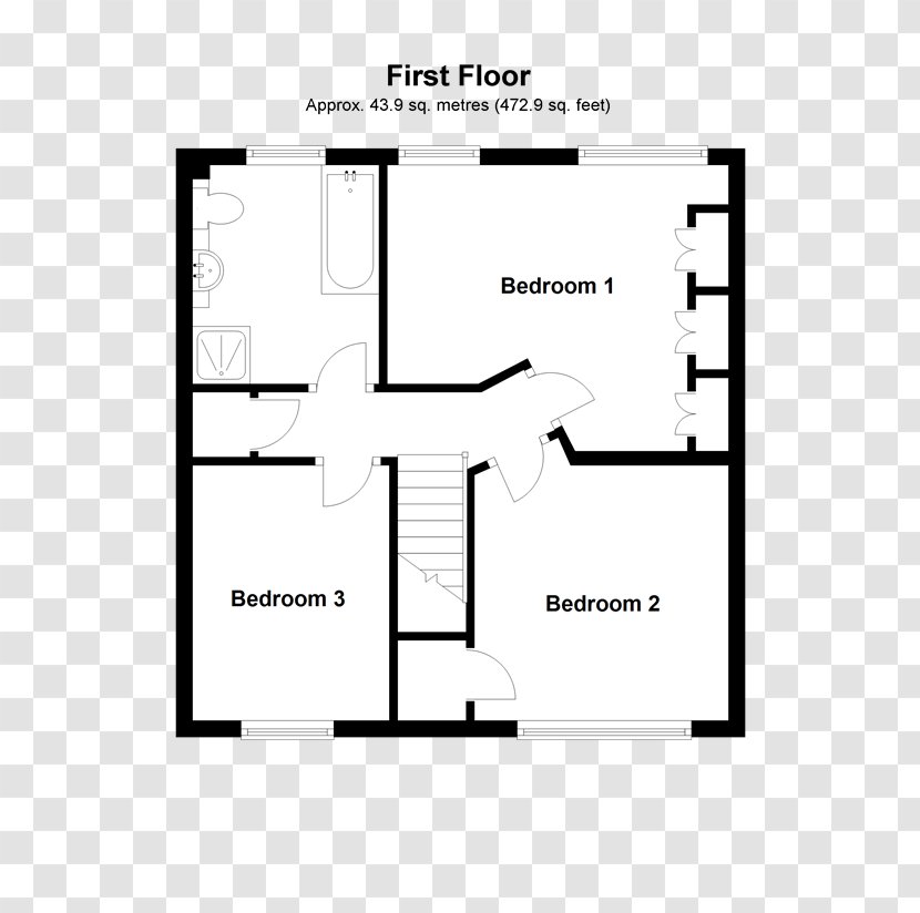 Winnetka Floor Plan Single-family Detached Home House Semi-detached - Parallel Transparent PNG