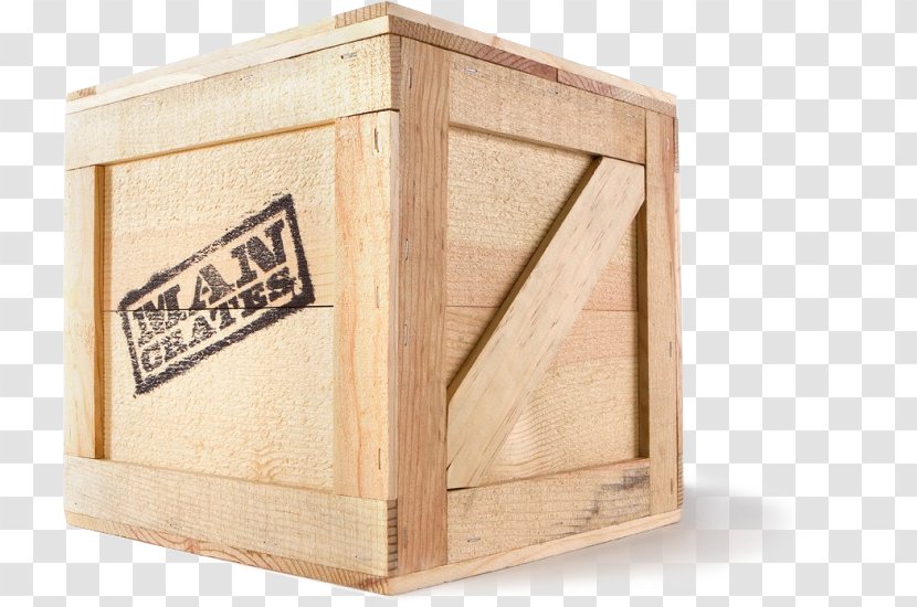 Man Crates Wooden Box Milk Crate - Plywood Transparent PNG