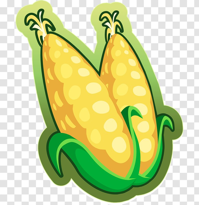 Cartoon Banana - Vegetable Plant Transparent PNG