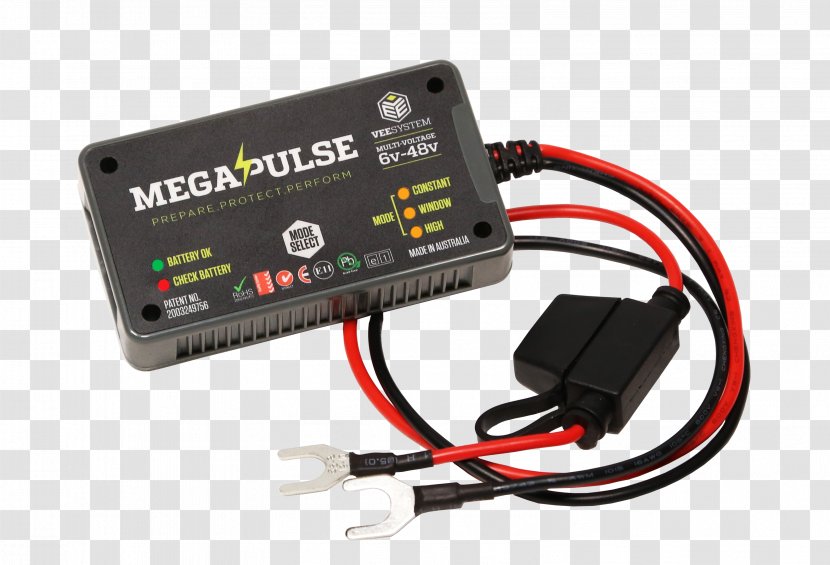 Battery Charger Electric Electronics Megapulse Inc Adapter - Tester - Automotive Transparent PNG