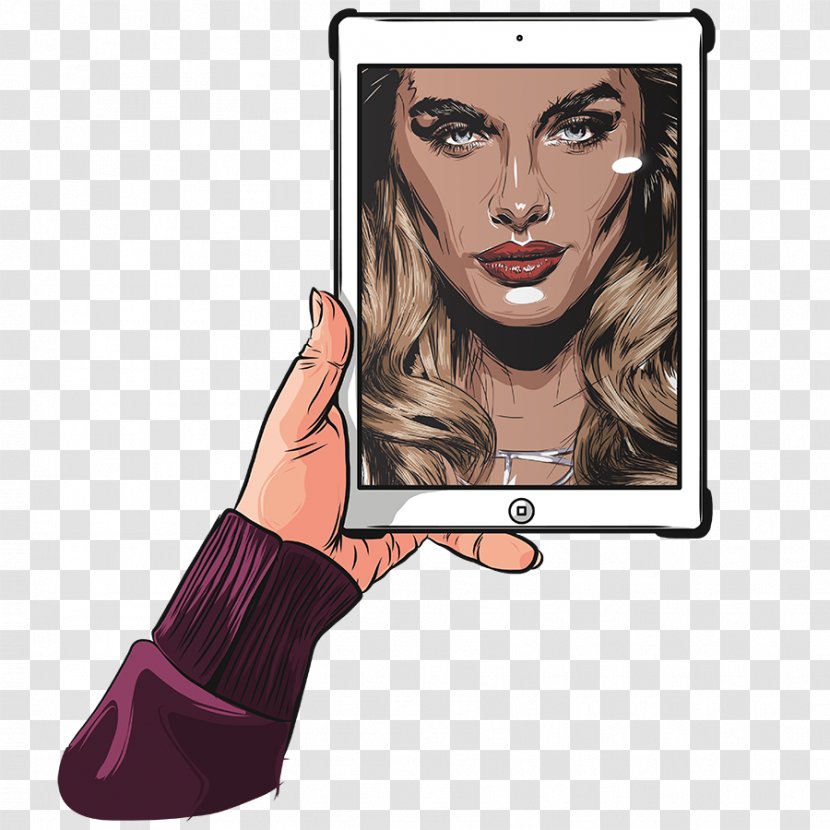 Cartoon Eyebrow - Cara Delevingne Transparent PNG