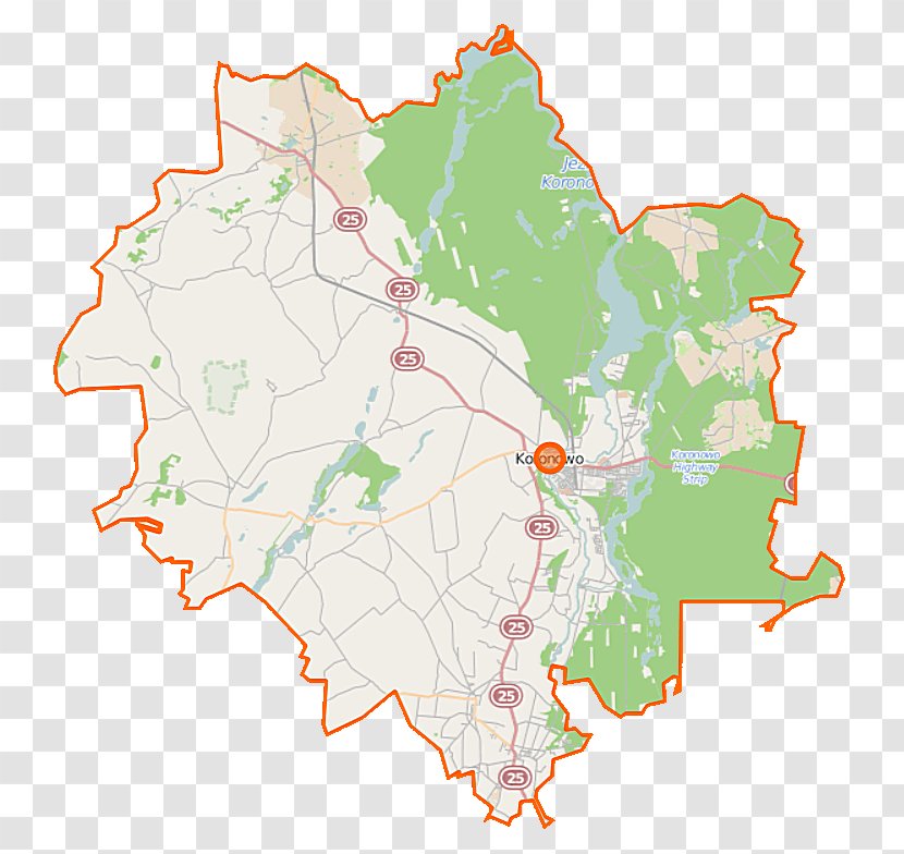 Osiek, Gmina Koronowo Witoldowo, Bydgoszcz County Samociążek Buszkowo, - Map Transparent PNG