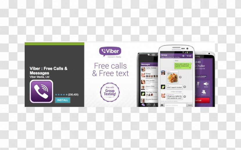 Viber Android Instant Messaging Videotelephony Voice Over IP - Electronics Transparent PNG