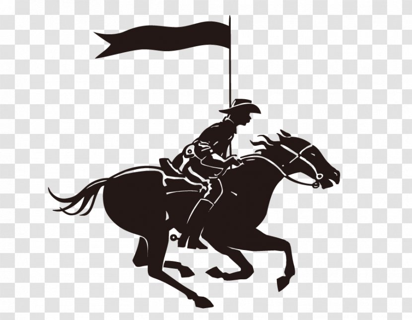 Eastern Wyoming College Logo - Brand - Carry The Flag Gallop Vector Transparent PNG