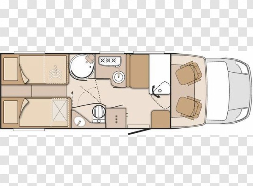 Fiat Ducato Vehicle Knaus Tabbert Group GmbH Campervans Caravan - Rectangle - Pilote Transparent PNG