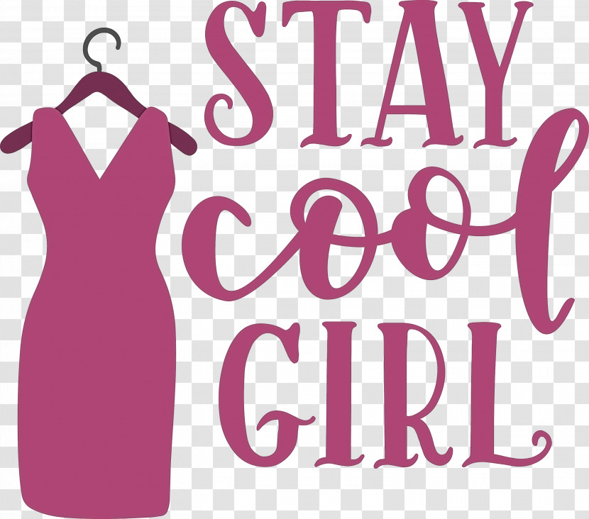 Stay Cool Girl Fashion Girl Transparent PNG