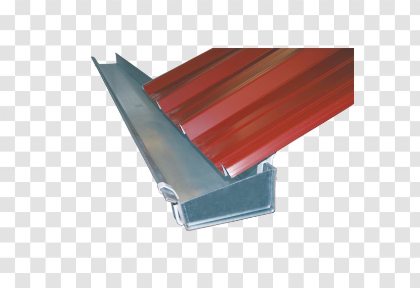 Steel Eavesdrip Roof Gutters Electrogalvanization - Metal Transparent PNG