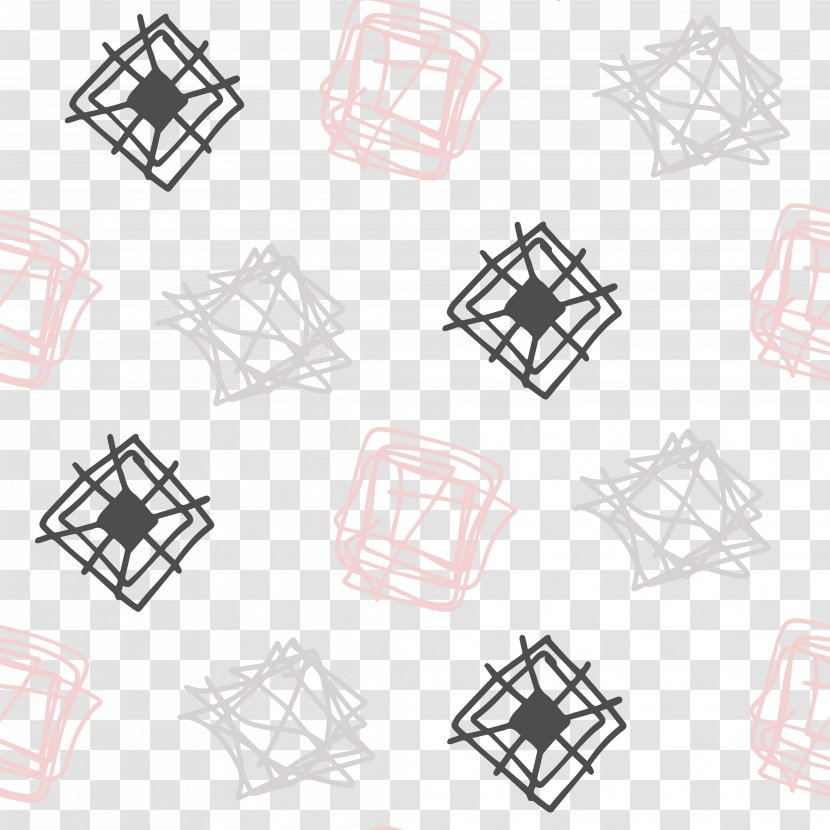 Geometry Graphic Design - Base - Geometric Cube Background Filamentous Transparent PNG