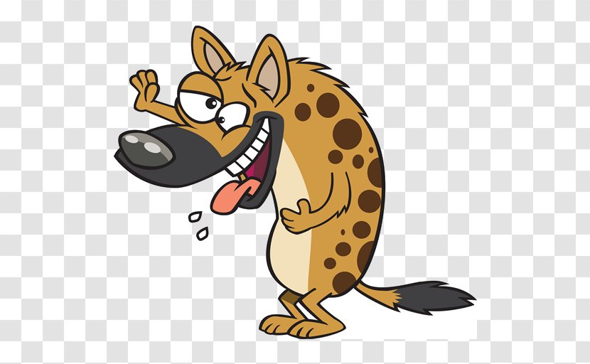 Spotted Hyena Striped Laughter Cartoon - Food Transparent PNG