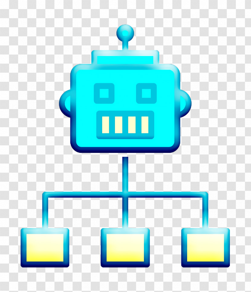 Flow Icon Robots Icon Transparent PNG