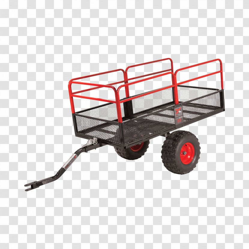 Side By Cart Lawn Mowers Trailer All-terrain Vehicle - Truck Transparent PNG