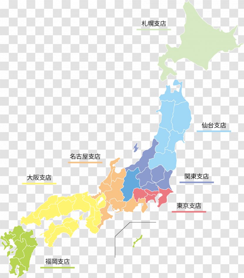 Hiroshima Blank Map Transparent PNG
