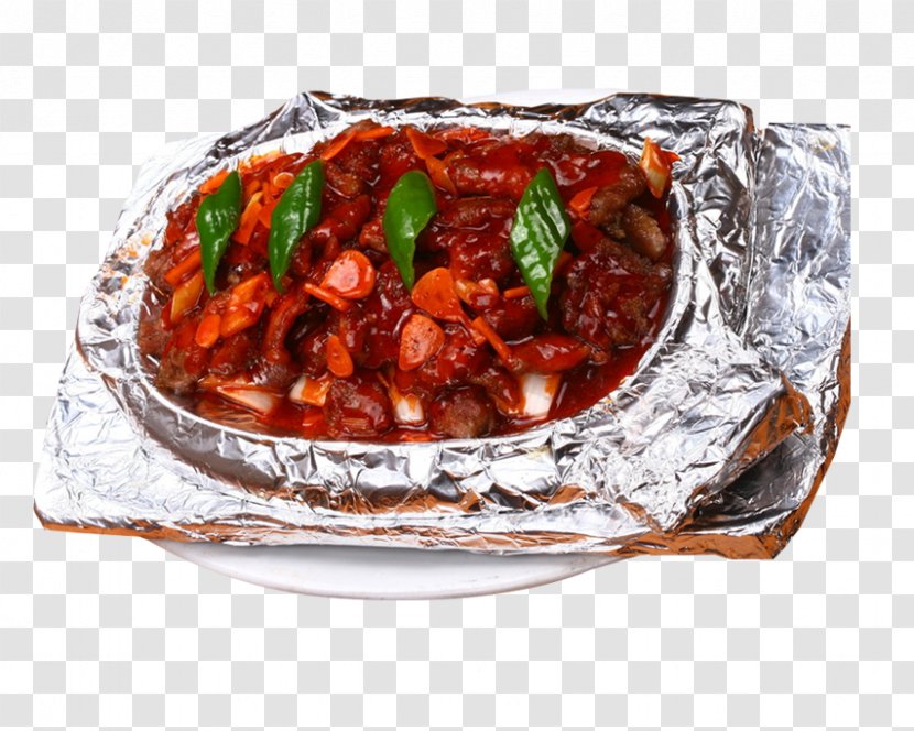Meatball Teppanyaki Romeritos Chinese Cuisine Beef - Recipe - Iron Plate Western Black Pepper Transparent PNG