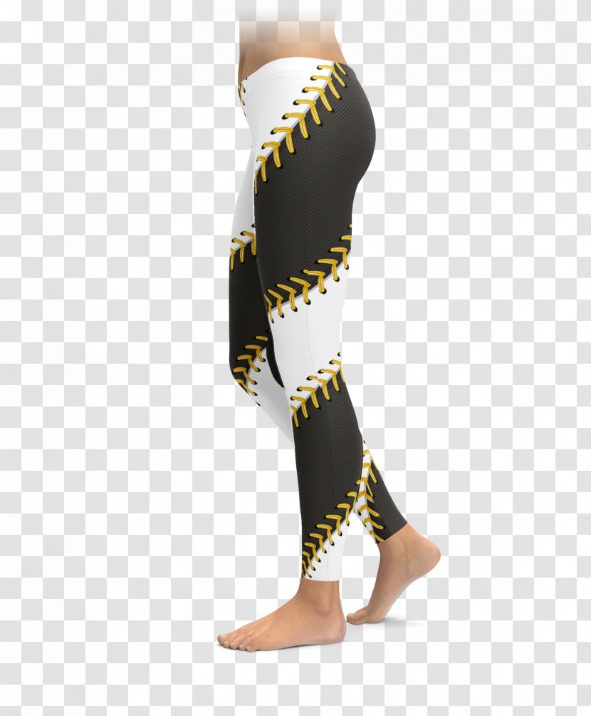Leggings Waist Fashion Baseball Plus-size Clothing - Frame - Stitch Transparent PNG