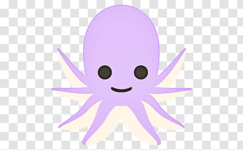Octopus Cartoon - Color - Animation Violet Transparent PNG