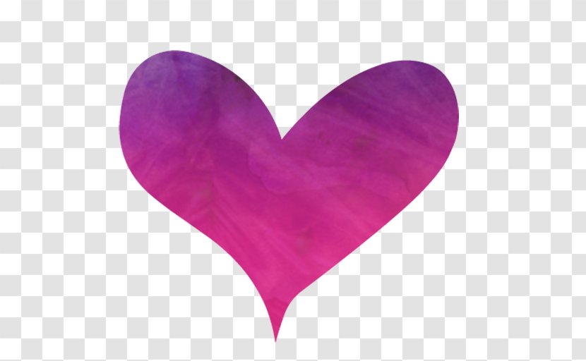 Petal Pink M Heart - Violet Transparent PNG