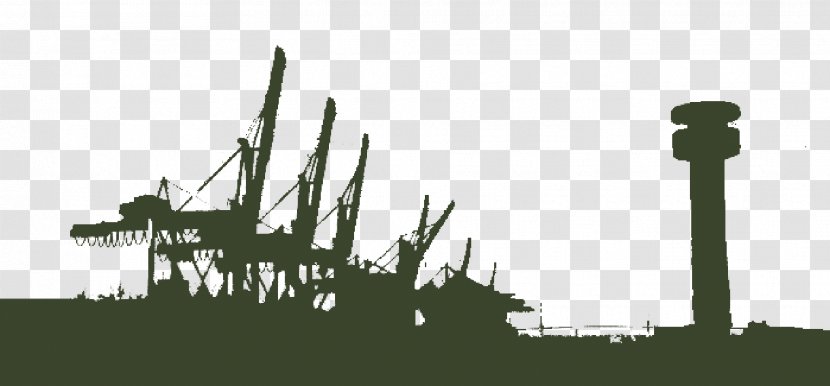 Industry Silhouette Skyline - Tree Transparent PNG