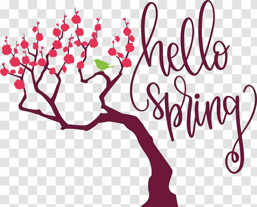 Hello Spring Spring Transparent PNG