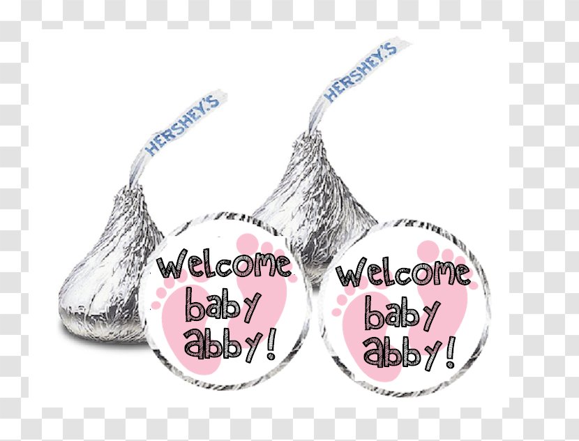 Hershey's Kisses Sticker Label The Hershey Company White Chocolate - Kiss Transparent PNG