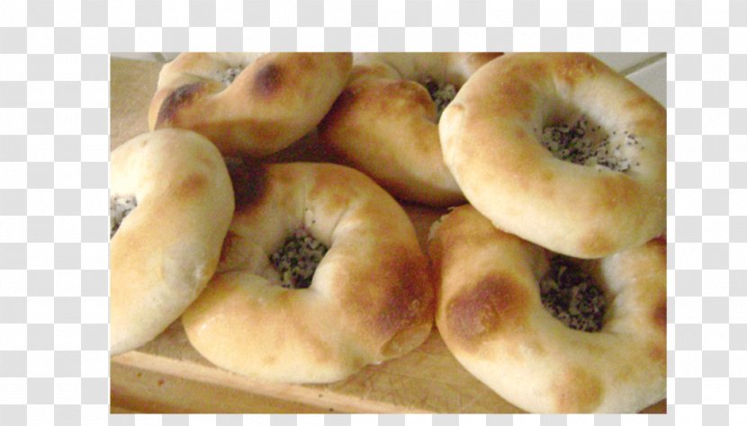Bagel Bialy Delicatessen Rye Bread Pumpernickel - Dough Transparent PNG