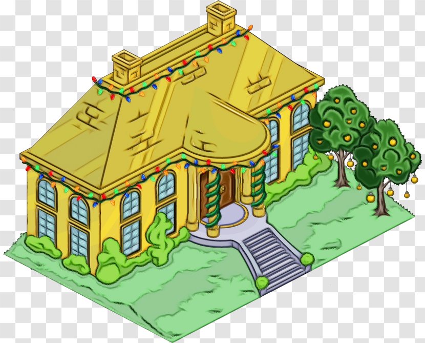 House Architecture Grass Cottage Roof - Home Outdoor Play Equipment Transparent PNG