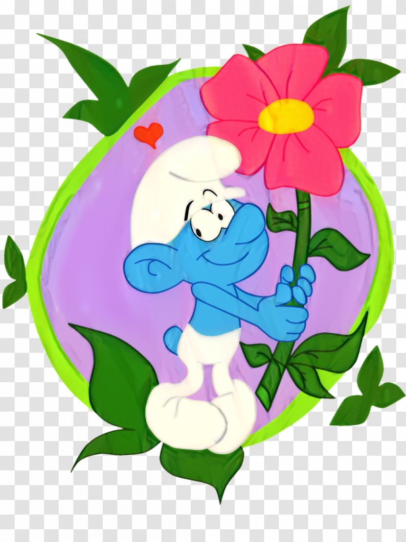 Flower Background - Narrator Smurf - Wildflower Morning Glory Transparent PNG