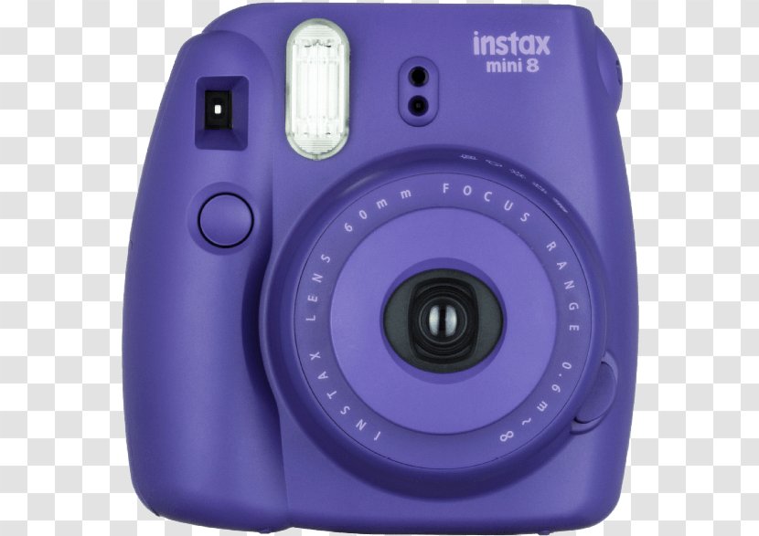 Photographic Film Fujifilm Instax Mini 8 Instant Camera - Purple Transparent PNG
