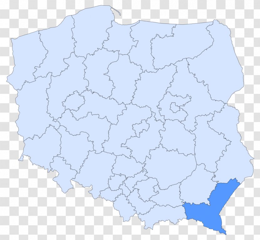 Przemyśl Krosno Bieszczady County Bydgoszcz Okręg Wyborczy Nr 22 Do Sejmu Rzeczypospolitej Polskiej - City With Powiat Rights - Home Counties Map Transparent PNG